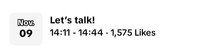 Nina Richel im LIVE bei TikTok am 09.11.2025 Nina Richel im LIVE bei TikTok am 09.11.2025